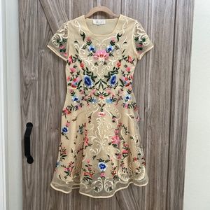 Chicwish embroidered dress